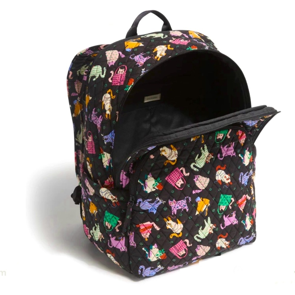 Vera Bradley Essential Large Backpack Herding Cats NWT